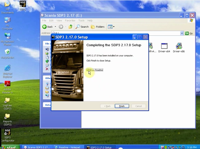 Scania VCI2 SDP3 2.17 - Free download Scania VCI2 SDP3 V2.21 and V2.17 software -