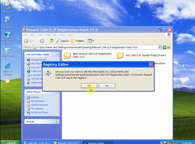 renault can clip v146 1 - Renault CAN Clip V146 software Free Download and Installation -