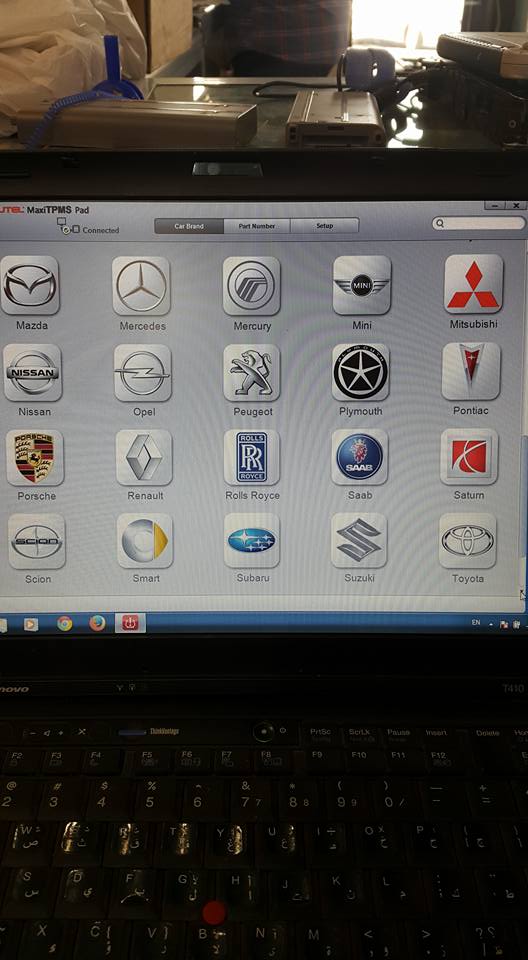 autel maxitpms pad 3 - Multi-brand vehicle TPMS programming pad and sensors -