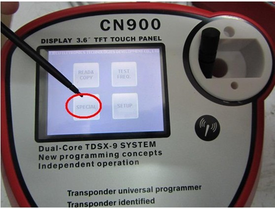 cn900 key programmer components instruction 28 - How to connect the CN900 key programmer with 46 cloner box to copy ID 46 chips? -