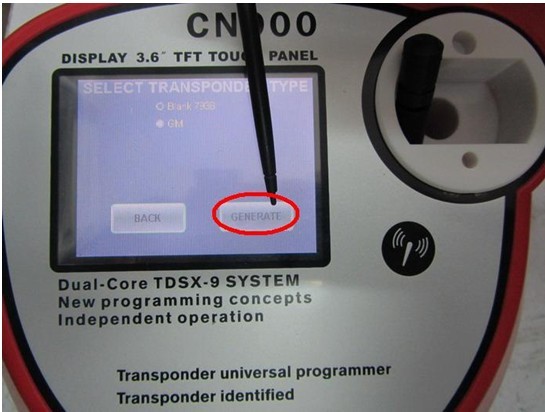 cn900 key programmer components instruction 31 - How to connect the CN900 key programmer with 46 cloner box to copy ID 46 chips? -