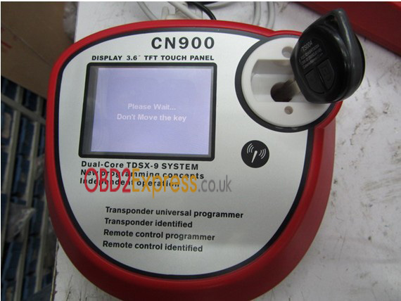 cn900 key programmer components instruction 7 - How to connect the CN900 key programmer with 46 cloner box to copy ID 46 chips? -