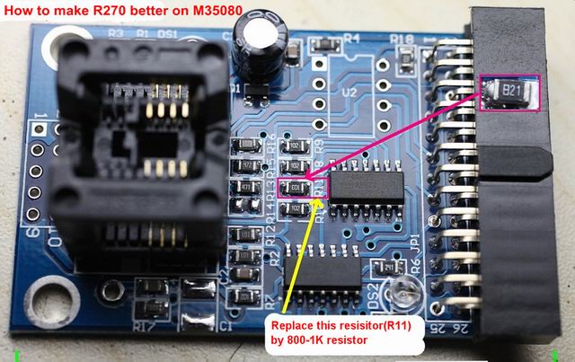 r270 35080 repair - R270 R270+ BDM programmer read & write BMW M35080 -
