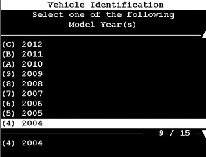 select year 06 300x229 - How to add keys for 04 Saab with GlobalTIS - How to add keys for 04 Saab with GlobalTIS