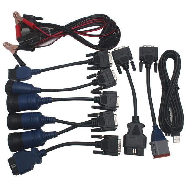 Full set cables for NEXIQ 9 - NEXIQ USB Link 135032 truck diagnostic cable list -