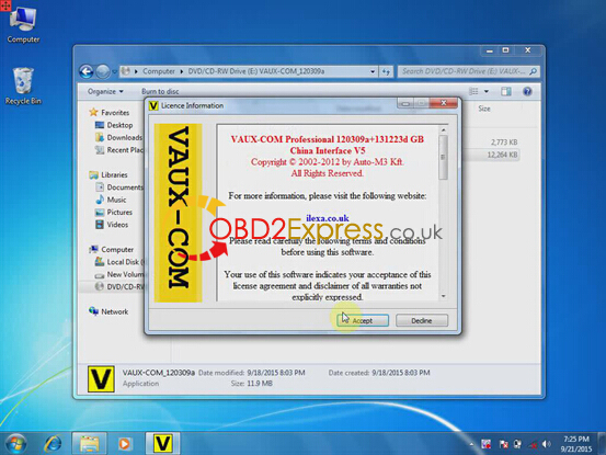 VAUX COM 120309a 4 - How to install opcom clone VAUX-COM 120309a on Win 7 -