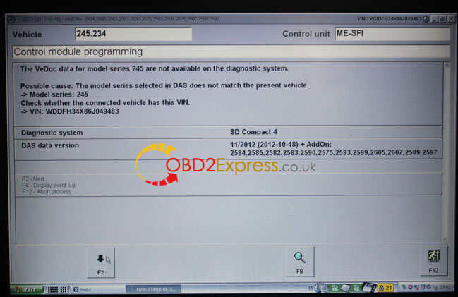 mb sd c4 with 2012 11 offline programming 2 - How much do you know offline programming by Star diagnosis -