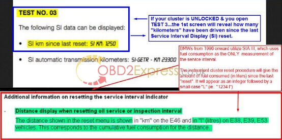 BMW SI Display Hidden Secret Information 06 - "Inspection" appears on 2002 BMW 540i, what to do? -