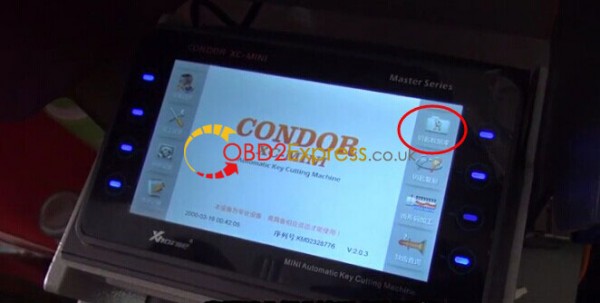Condor XC MINI cut HON66 1 600x303 - Condor XC-MINI key cutting machine cut Honda HON66 - Condor XC-MINI key cutting machine cut Honda HON66