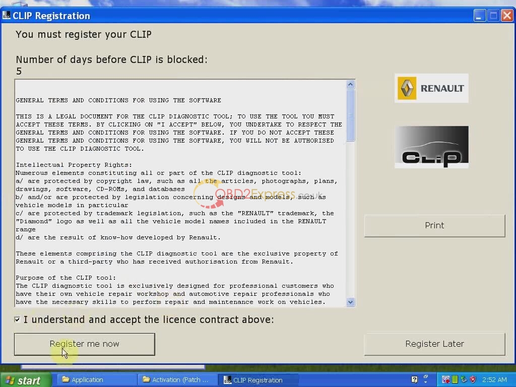 Renault CAN CLIP V152 installation 19 - How to install & activate Renault CAN CLIP V152 software - renault-CAN-CLIP-V152-install