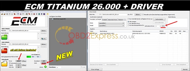 new version ecm titanium 161 with 26000 driver 1 - Where get crack version of ECM TITANIUM V1.61 with 26000 Driver -