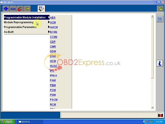 Ford IDS V98 6 - How to install Ford IDS V98 for WiFi VCM II -