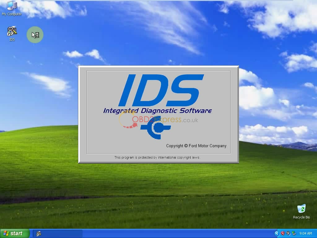 Ford VCM II V98 1 - FORD Mazda IDS V98 Free Download and Installation Guide -