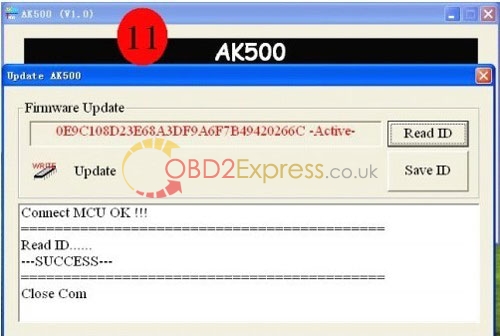 ak500 user manual key programmer instruction 12 - How to update AK500+ Key Programmer hardware -