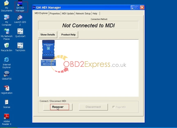 gm mdi multiple diagnostic error solution b 5 - GM MDI meet "not connected to MDI"  error and Solution -