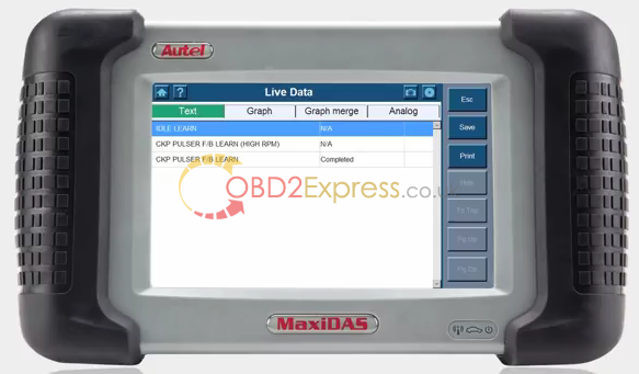 Autel MaxiDAS DS708 10 - How to Replace PCM for 2005 Honda Pilot Using Autel DS708 -