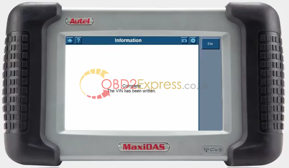 Autel MaxiDAS DS708 4 - How to Replace PCM for 2005 Honda Pilot Using Autel DS708 -