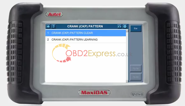 Autel MaxiDAS DS708 8 - How to Replace PCM for 2005 Honda Pilot Using Autel DS708 -