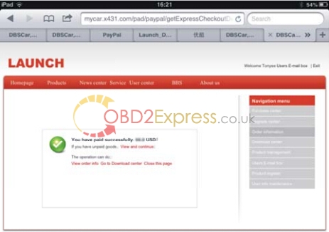 how to use Lauch EasyDiag OBDII 25 - How to log in, register, pay for Launch EasyDiag software -