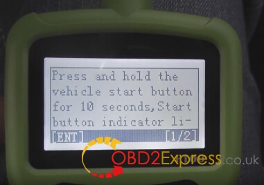 obdstar f100 Mazda CX 5 key programming 11 - Mazda CX-5 add smart key lost by OBDSTAR F100 key programmer -