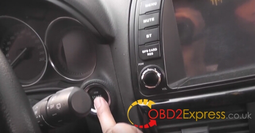 obdstar f100 Mazda CX 5 key programming 12 - Mazda CX-5 add smart key lost by OBDSTAR F100 key programmer -