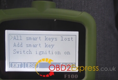 obdstar f100 Mazda CX 5 key programming 13 - Mazda CX-5 add smart key lost by OBDSTAR F100 key programmer -