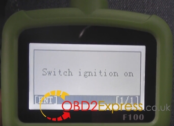 obdstar f100 Mazda CX 5 key programming 15 - Mazda CX-5 add smart key lost by OBDSTAR F100 key programmer -