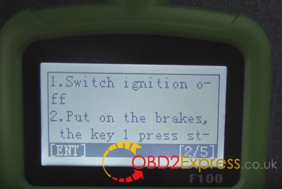 obdstar f100 Mazda CX 5 key programming 26 - Mazda CX-5 add smart key lost by OBDSTAR F100 key programmer -