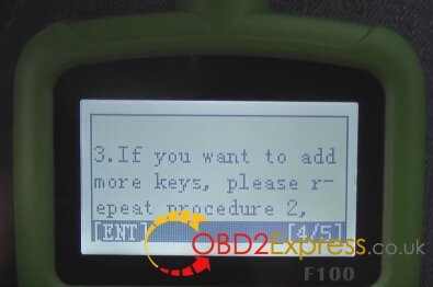 obdstar f100 Mazda CX 5 key programming 28 - Mazda CX-5 add smart key lost by OBDSTAR F100 key programmer -