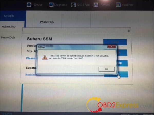 fail to use pic1 600x449 - VXDIAG Subaru SSM 01.2015 Free Download and Setup Instruction - VXDIAG Subaru SSM 01.2015 Free Download and Setup Instruction