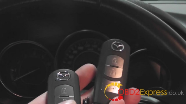 presss button 03 600x338 - How to make key for Mazda 6 2013 using OBDSTAR F-100 - How to make key for Mazda 6 2013 using OBDSTAR F-100