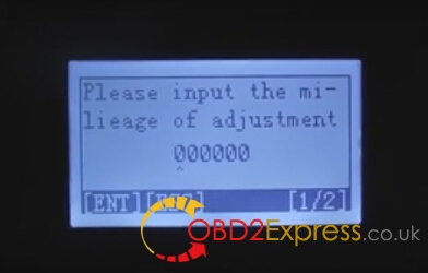 OBDSTAR F100 Odometer adjustment 7 - Adjust Odometer for Mazda 6 2013 with OBDSTAR F100 Key programmer -