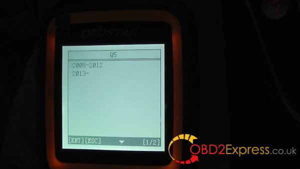 Audi Q5 odometer correction by OBDSTAR X300M 10 600x338 - How to use OBDSTAR X300M to change mileage on Audi Q5 2010 - How to use OBDSTAR X300M to change mileage on Audi Q5 2010