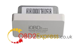 xtool iobd2 mini - OBDII diagnostic trouble code DTC user manual - xtool-iobd2-mini