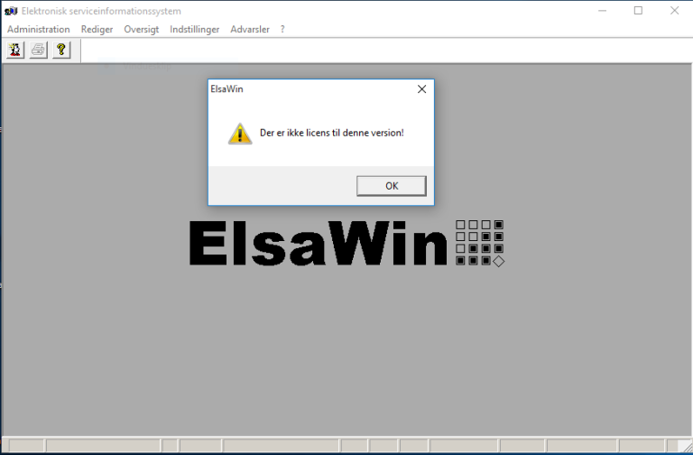 elsawin 6.0 error 80004005