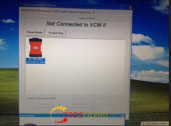 not connected to vcm ii solution 4 600x443 - How to flash VCM2 clone for “Not Connected to VCM II” - How to flash VCM2 clone for “Not Connected to VCM II”