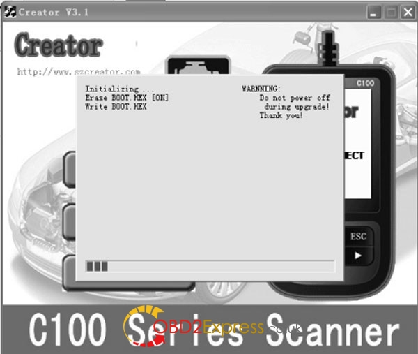 creator products software update 9 600x507 - How To Update Creator C500 BMW Honda OBDII EOBD Diagnostic Scan Tool? - How To Update Creator C500 BMW Honda OBDII EOBD Diagnostic Scan Tool?