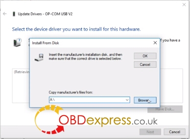 opcom windows 10 11 - VAUX-COM 120309a software driver on Windows 10 - opcom-windows-10 (11)