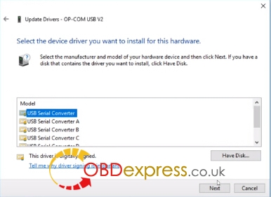opcom windows 10 15 - VAUX-COM 120309a software driver on Windows 10 - opcom-windows-10 (15)