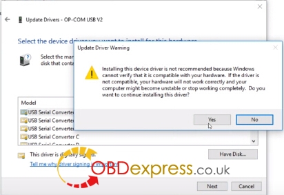 opcom windows 10 16 - VAUX-COM 120309a software driver on Windows 10 - opcom-windows-10 (16)