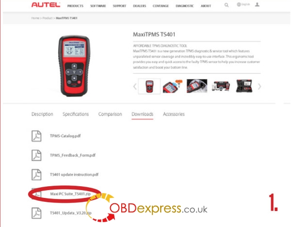 donwload autel ts401 software 600x468 - Where To Download MaxiLinkII Software And How To Update - Where To Download MaxiLinkII Software And How To Update