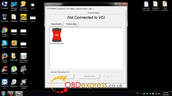 SOLVED VCM IDS 3 not VCI not license 1 600x337 - (Solved) VCM IDS 3: Not connected to VCI; License not found - (Solved) VCM IDS 3: Not connected to VCI; License not found