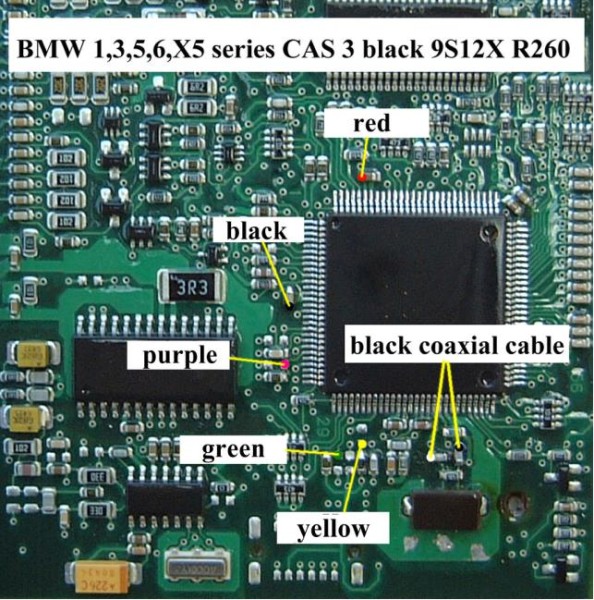 r270 r260 read 9S12 family 1 594x600 - How to read/write BMW CAS EWS 9S12 with R270 programmer - How to read/write BMW CAS EWS 9S12 with R270 programmer
