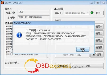 Yanhua bmw fem programmer add new key 18 - Which tool is best for OBD programming BMW FEM/BDC? - Yanhua-bmw-fem-programmer-add-new-key-(18)