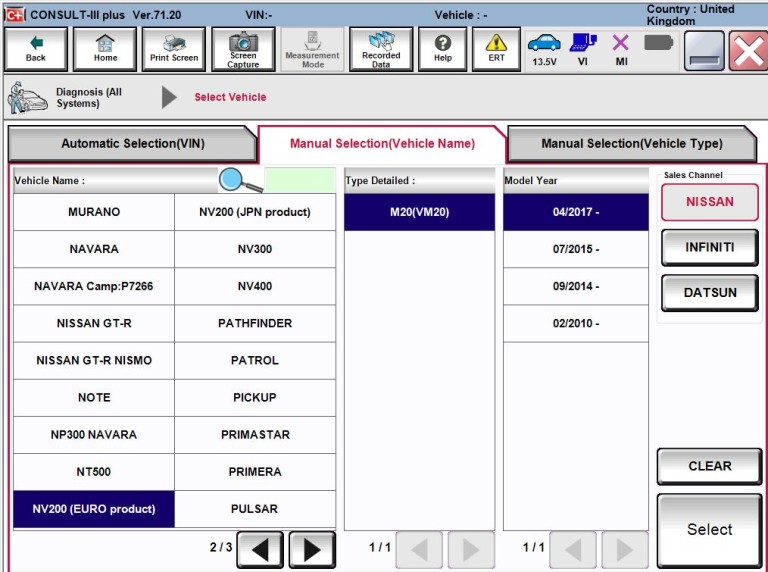 nissan consult 3 plus software download