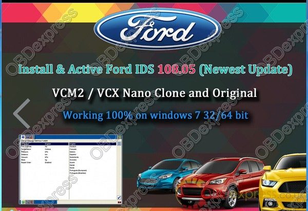 ford ids 108.05 download1 600x412 - Ford IDS 108.05 Download: 100% Tested OK with VCM2 SP177-C1 - Ford IDS 108.05 Download: 100% Tested OK with VCM2 SP177-C1