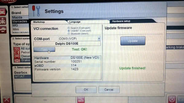 test OK 600x338 - Where To Download Free TCS CDP DS150E 2015.3 2014.3 2014.1 2013.3 Software - Where To Download Free TCS CDP DS150E 2015.3 2014.3 2014.1 2013.3 Software