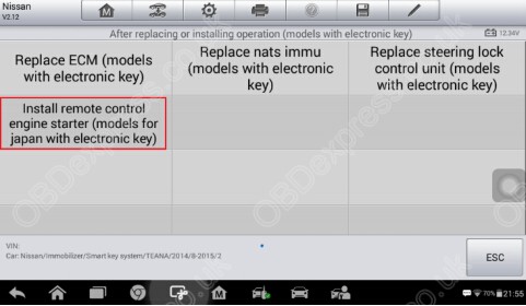 Auro OtoSys im100 Immobilizer Smart Nissan TEANA 271 - How to conduct Nissan TEANA 2014/8-2015/2 key learning with Auro OtoSys IM100 - Auro-OtoSys-im100-Immobilizer-Smart-Nissan-TEANA-27