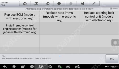 Auro OtoSys im100 Immobilizer Smart Nissan TEANA 81 - How to conduct Nissan TEANA 2014/8-2015/2 key learning with Auro OtoSys IM100 - Auro-OtoSys-im100-Immobilizer-Smart-Nissan-TEANA-8