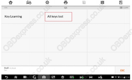 How to conduct 2015 Audi Q5 Key learning or All keys lost with IM600 81 - Auro OtoSys IM600 and Audi Q5 Key learning/All keys lost: SUCCESS! - How-to-conduct-2015-Audi-Q5-Key-learning-or-All-keys-lost-with-IM600-8
